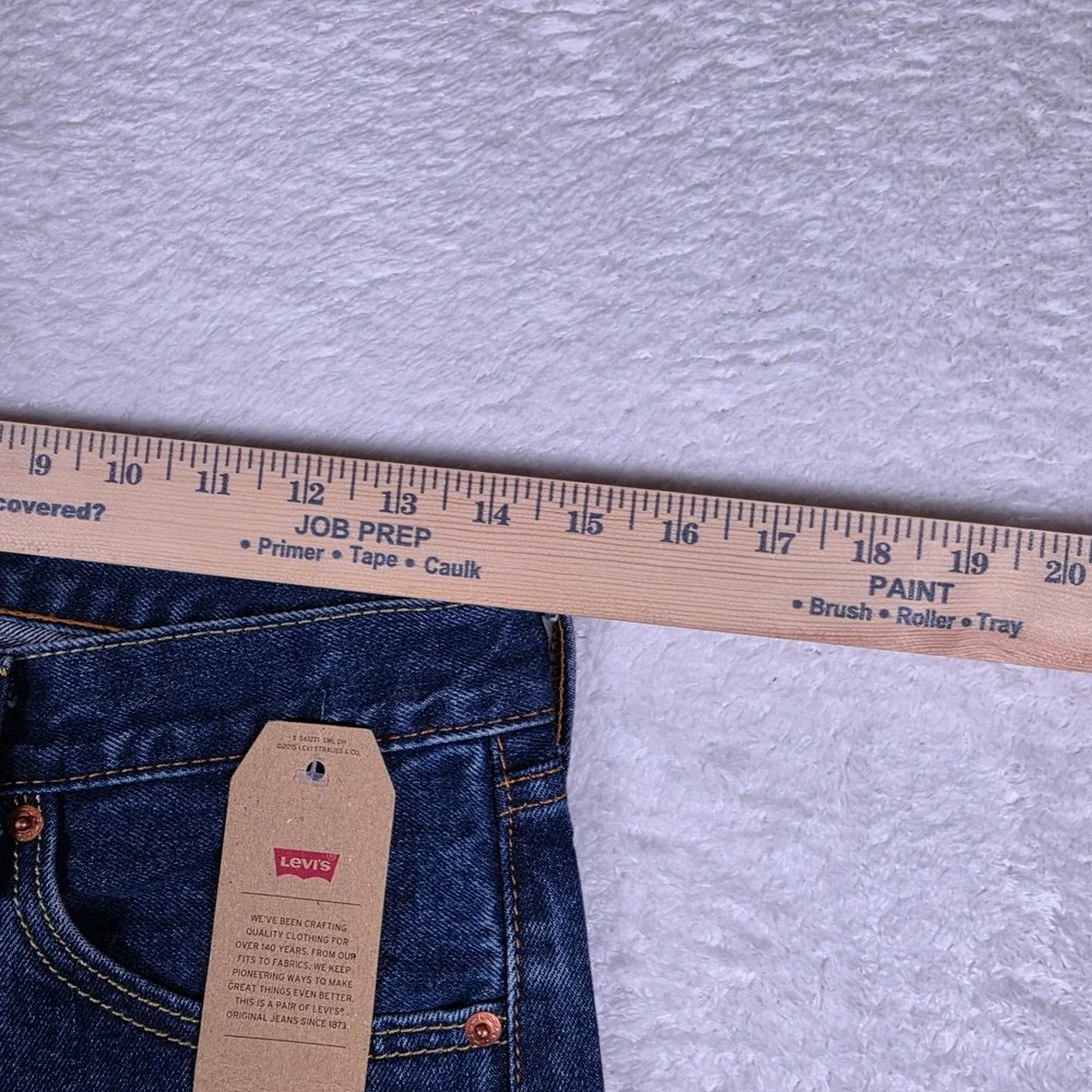 NEW Levi's 505 Regular Mens 29/30 Blue Denim Straight Leg Jeans 005054886 NWT